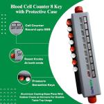 Blood Cell Counter 8 Key with Protective Case