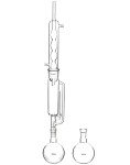 QWORK Glass Soxhlet Extraction Apparatus Set 500 ml