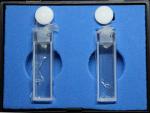Quartz Fluorescence Cuvette Cells - Set of 2