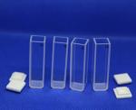 Set of 4 Fluorescence Glass Cuvette Cells