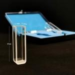 Set of 4 Fluorescence Glass Cuvette Cells