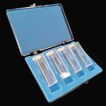 Set of 4 Fluorescence Glass Cuvette Cells