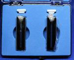Quartz Micro Cuvettes with Lids - Black Walls (2pcs)