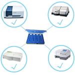 Micro Quartz Cuvette Cells for Spectrophotometer (2pcs)