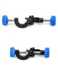 QWORK 8-Pack Aluminum Lab Stand Clamp Holder