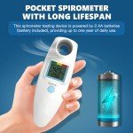 Portable Peak Flow Meter for Lung Testing