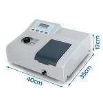 Digital Visible Spectrophotometer with 4 LCD Display