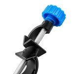 QWORK 4-Pack Right Angle Lab Stand Clamp Holders