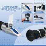 Portable 0-90% Brix Refractometer for Sweetness测量