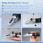 Portable 0-90% Brix Refractometer for Sweetness测量