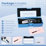Portable 0-90% Brix Refractometer for Sweetness测量