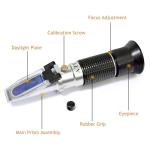 3-in-1 Honey Refractometer for Moisture Testing