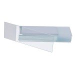 HUAREW Microscope Slides and Cover Glasses Set
