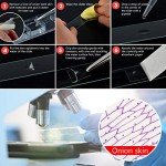 50 Microscope Slides with 100 Pre-Cleaned Cover Slips