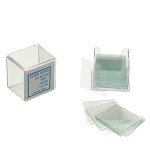 HUAREW Microscope Slides and Cover Glasses Set