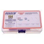 HUAREW Microscope Slides and Cover Glasses Set