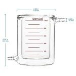 Stonylab 500ml Double-Layer Glass Beaker