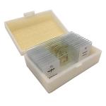 WhizKidsLab 12 Bug Parts Microscope Slides Set
