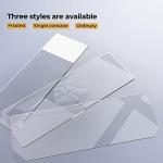 Microscope Slides Kit with Coverslips, 50 Pcs