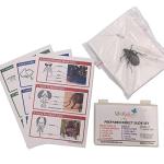 WhizKidsLab 12 Bug Parts Microscope Slides Set