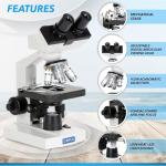 OMAX M82E Series LED Binocular Microscope Kit
