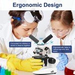Dual LED Biological Microscope Kit with Phone Adapter