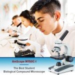 AmScope M150 Portable LED Monocular Microscope Kit