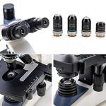 Swift SW380T Trinocular Research Microscope, 40X-2500X