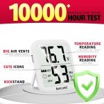 Antonki Digital Thermometers and Humidity Monitors - 2 Pack