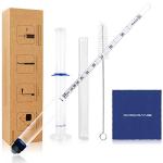 Circrane 200 Proof Alcohol Hydrometer with Test Kit