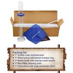 Circrane 200 Proof Alcohol Hydrometer with Test Kit