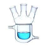 150ml Three-Neck Glass Jacketed Flask Reactor