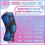 Knee Support Sleeve with Stabilizers for Pain Relief