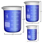 Karter Scientific Glass Beaker Set - 6 Sizes