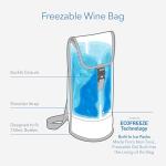 Large Black Freezable Wine Bag by PackIt