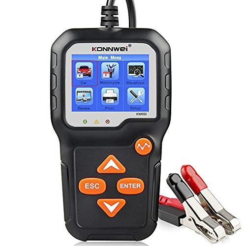 KONNWEI KW650 Car Battery and Alternator Tester
