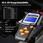 KONNWEI KW650 Car Battery and Alternator Tester