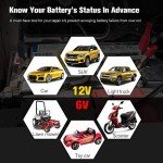 KONNWEI KW650 Car Battery and Alternator Tester