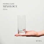 Krosno Mixology Water Juice Glasses, Set of 6