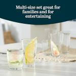 Libbey Preston Everyday Glasses Set of 16