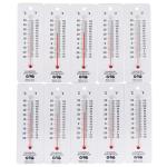 Student Thermometers Set of 10 - Dual-Scale