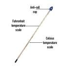 Glass Thermometer -10 to +110°C, 300mm Length