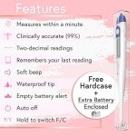 iProven Digital Basal Body Thermometer for Ovulation