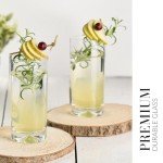Krosno Mixology Water Juice Glasses, Set of 6