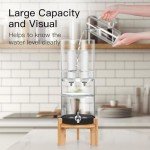 FACHIOO Glass Water Purifier - Gravity Fed Filtration