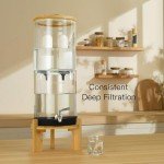 FACHIOO Glass Water Purifier - Gravity Fed Filtration