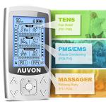 AUVON Dual Channel TENS EMS Unit for Pain Relief