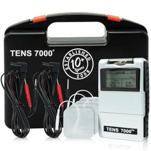 TENS 7000 Digital Muscle Stimulator with Accessories