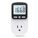 Energy Monitor Plug with Backlight and Overload Protection