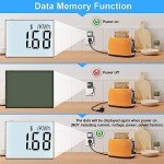 Energy Monitor Plug with Backlight and Overload Protection